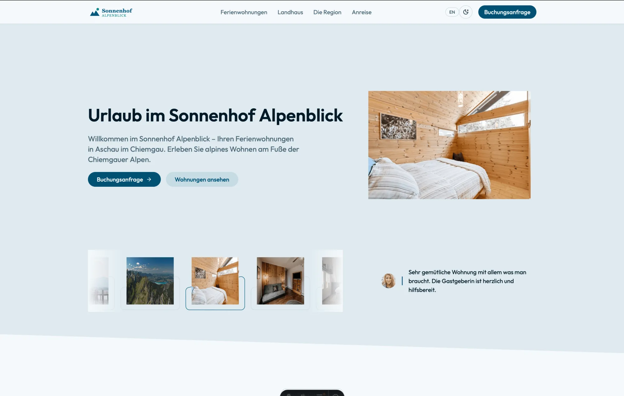 MeineFeWoSeite 5 – Desktop